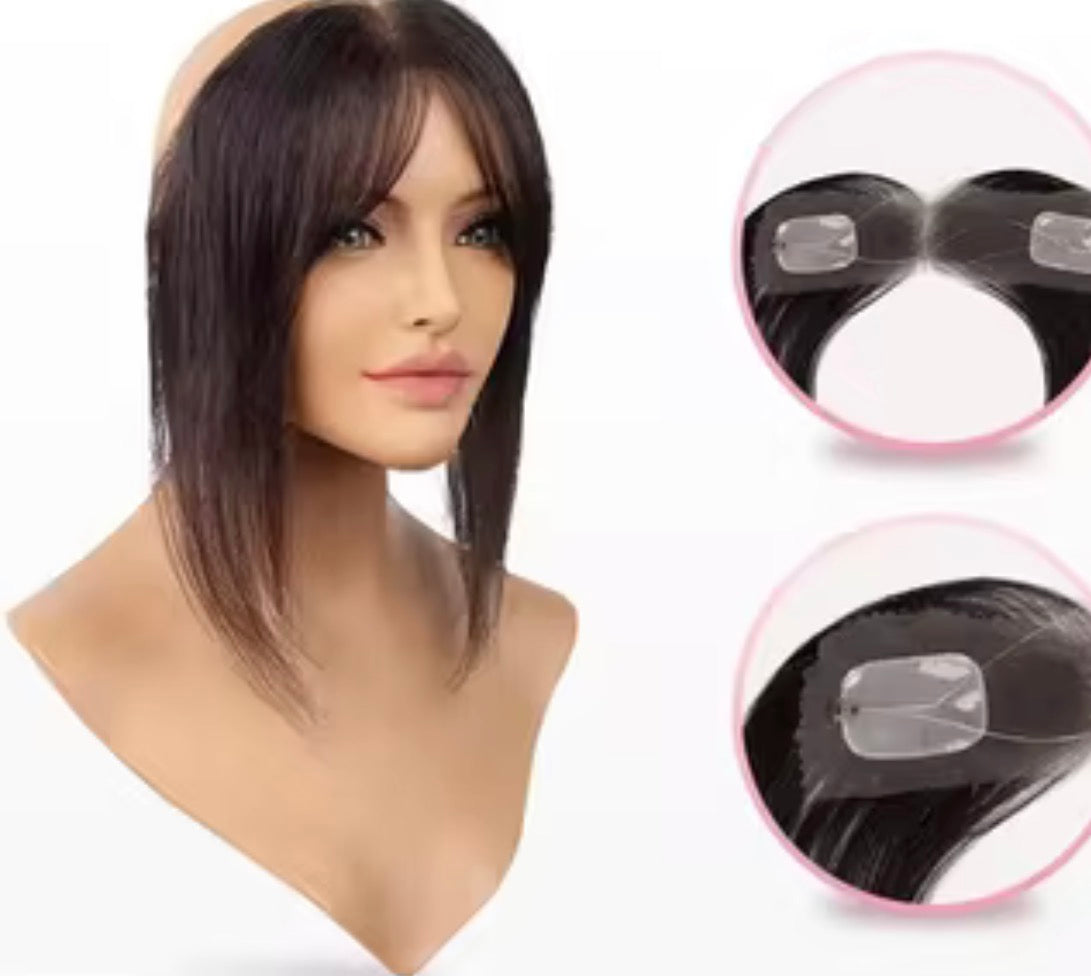 Hair topper  and lace frontal