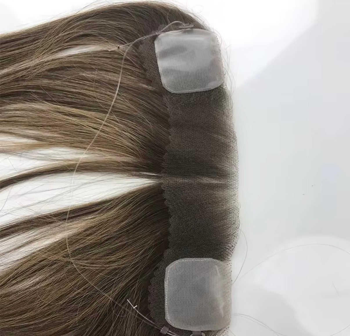 16 inch lace frontal hair topper