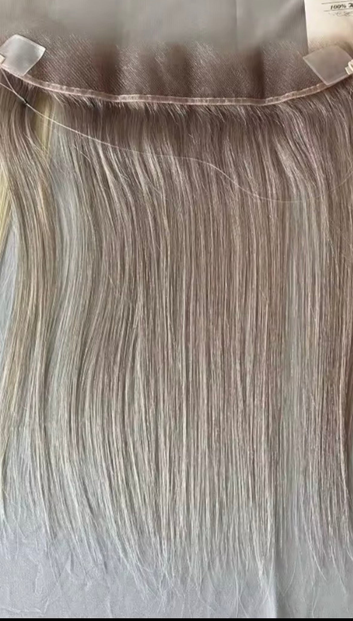 16 inch lace frontal hair topper