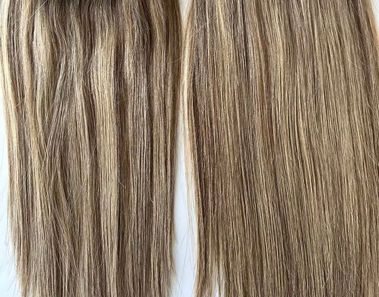 12inch human hair toppers hd lace  natural hair color dark brown